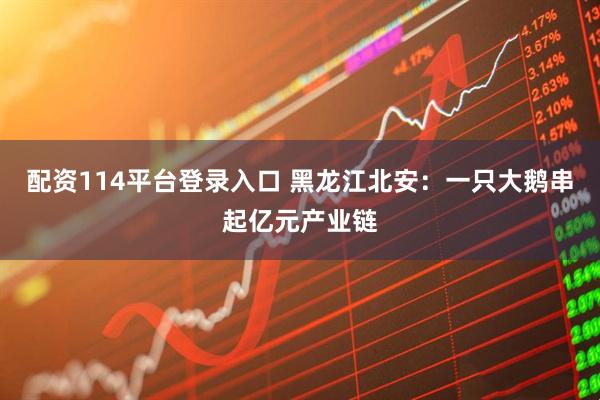 配资114平台登录入口 黑龙江北安：一只大鹅串起亿元产业链